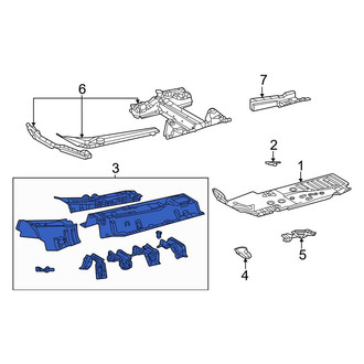 Lexus OE - Front Center Floor Pan