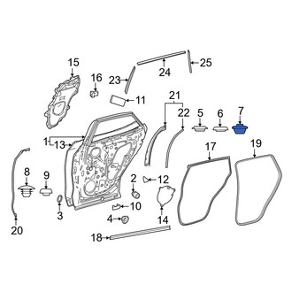 Lexus OE - Front Door Plug