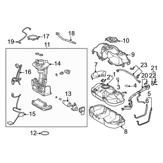 Lexus OE - Fuel System Components