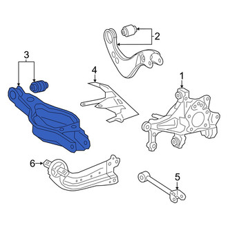 Lexus OE - Front Left Suspension Control Arm