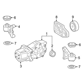 Lexus OE - Rear Suspension - Axle & Differential (AWD)