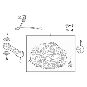 Lexus OE - Rear Suspension - Axle & Differential