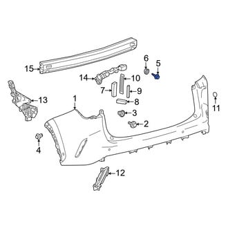 Lexus OE - Bumper Corner Cover Clip