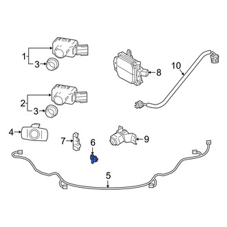 Lexus OE - Ambient Air Temperature Sensor