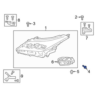 Lexus OE - Outer Headlight Mounting Bolt