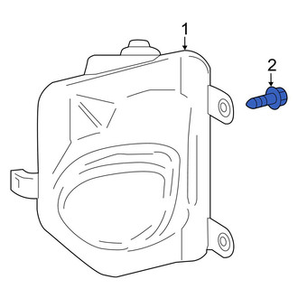 Lexus OE - Cornering Light Assembly Screw