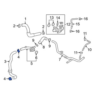 Lexus OE - Radiator Hose Clamp