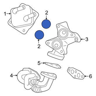 Lexus OE - Engine Oil Cooler O-Ring