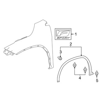 Lexus OE - Fender - Exterior Trim