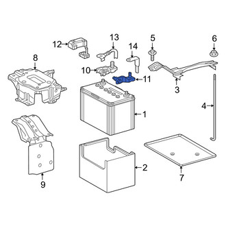 Lexus OE - Battery Cable Terminal End