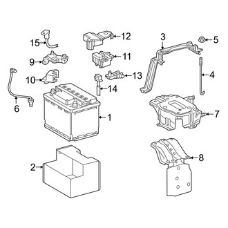 Lexus OE - Electrical - Battery (Conventional)