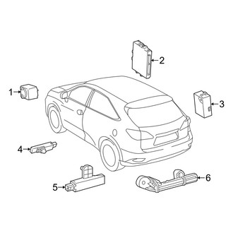 Lexus OE - Electrical - Keyless Entry Components