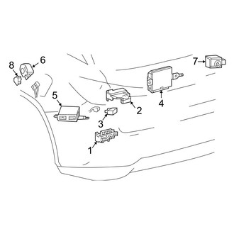 Lexus OE - Electrical - Fuse & Relay (Rear Body)