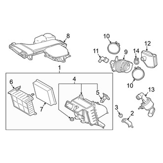 Lexus OE - Engine / Transaxle - Air Intake
