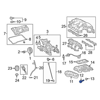 Lexus OE - Engine Oil Drain Plug