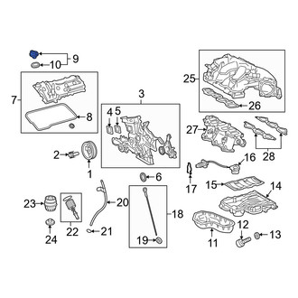 Lexus OE - Engine Oil Filler Cap