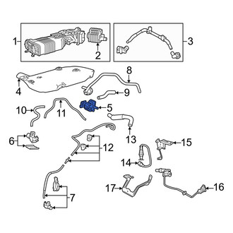 Lexus OE - Exhaust Gas Recirculation (EGR) Vacuum Delay Valve
