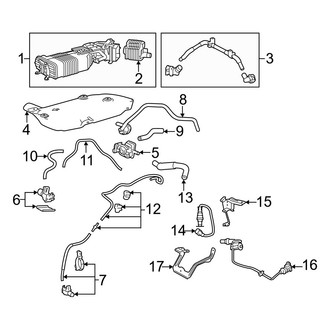 Lexus OE - Emission System - Emission Components