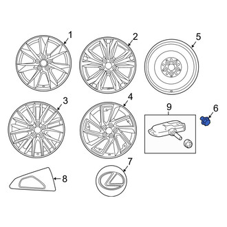 Lexus OE - Wheel Lug Nut