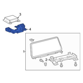 Lexus OE - GPS Navigation System Antenna Bracket