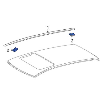 Lexus OE - Roof Drip Molding Clip