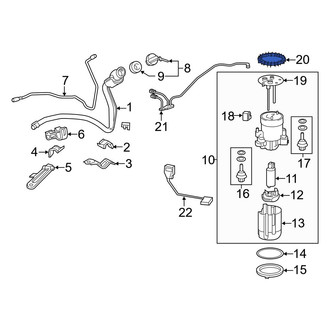 Lexus OE - Fuel Tank Lock Ring