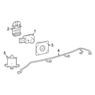 Lexus OE - Rear Bumper - Electrical Components