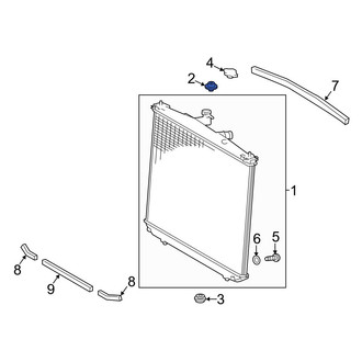 Lexus OE - Upper Radiator Insulator