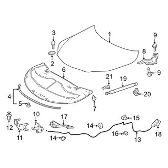 Lexus OE - Hood & Components