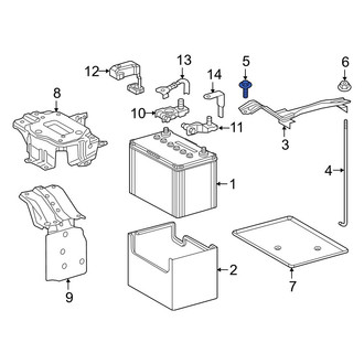 Lexus OE - Hood Latch Bolt