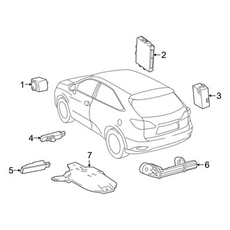 Lexus OE - Electrical - Keyless Entry Components