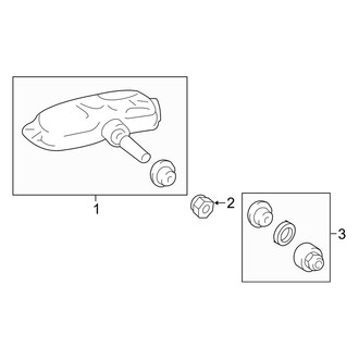 Lexus OE - Electrical - Tire Pressure Monitor Components