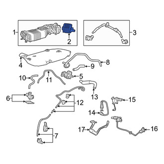 Lexus OE - Evaporative Emissions System Leak Detection Pump