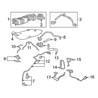 Lexus OE - Emission System - Emission Components