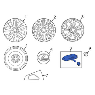 Lexus OE - Tire Pressure Monitoring System (TPMS) Sensor