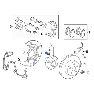 Lexus OE - Wheel Lug Stud