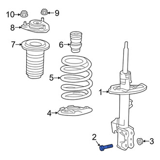 Lexus OE - Suspension Strut Bolt