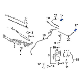 Lexus OE - Front Windshield Washer Nozzle