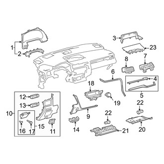 Lexus OE - Instrument Panel Components