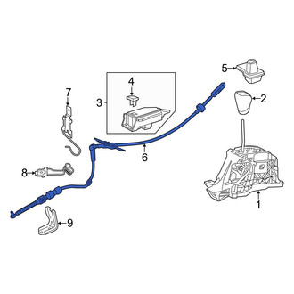 Lexus OE - Automatic Transmission Shifter Cable