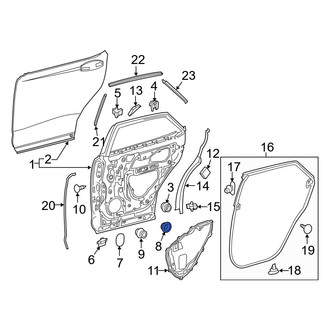 Lexus OE - Rear Door Plug