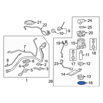 Lexus OE - Fuel Pump Gasket
