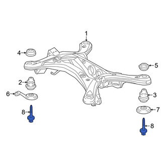 Lexus OE - Engine Cradle Bolt