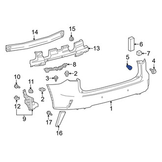 Lexus OE - Bumper Cover Grommet