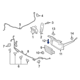 Lincoln OE - Washer Fluid Reservoir Filler Pipe Screw