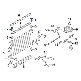 Lincoln OE - Radiator Mount Bracket