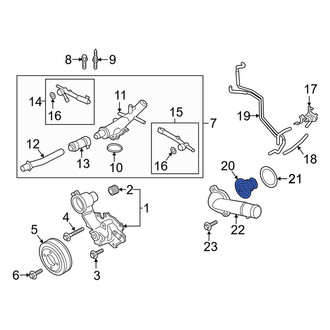 Lincoln OE - Engine Coolant Thermostat