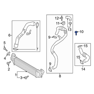 Lincoln OE - Intercooler Pipe Bolt