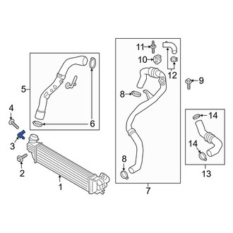 Lincoln OE - Turbocharger Boost Sensor