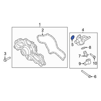 Lincoln OE - Engine Coolant Thermostat Housing Seal